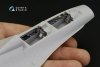 Quinta Studio QD48221 F-16B 3D-Printed & coloured Interior on decal paper (Hasegawa) 1/48